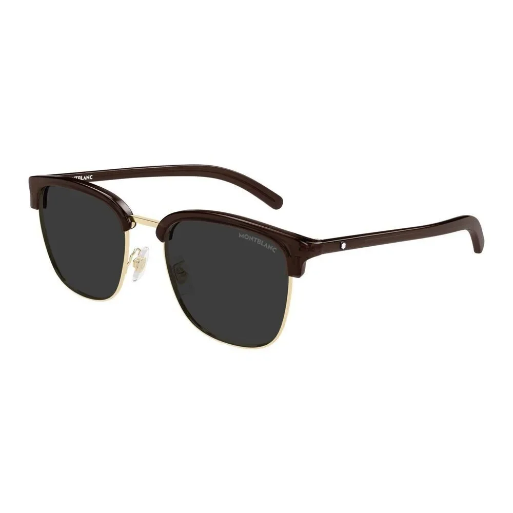 NWT Mont Blanc MB0488SA-002 Sunglasses